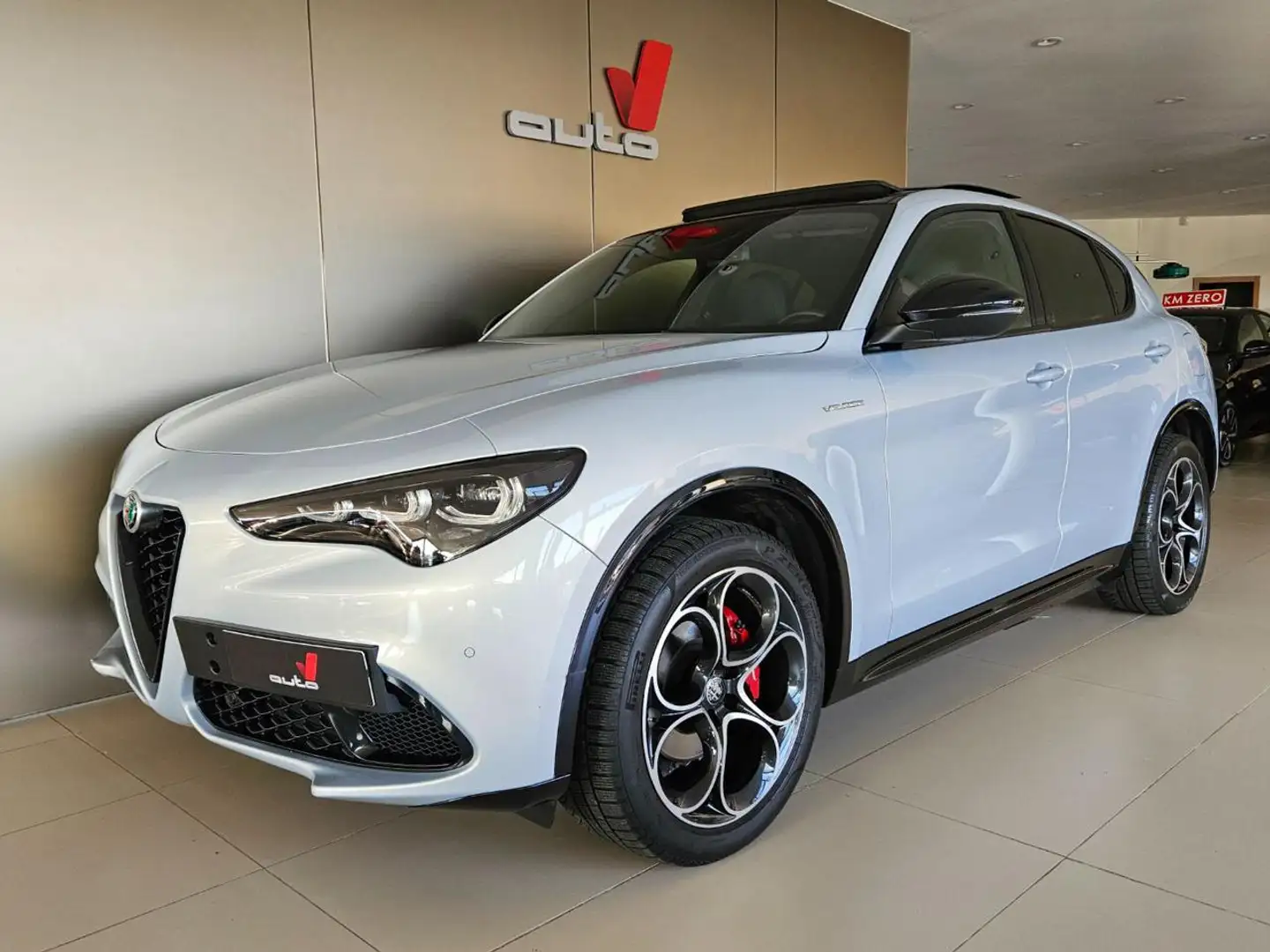 Alfa Romeo Stelvio 2.0 Turbo 280 CV AT8 Q4 Veloce Argento - 2