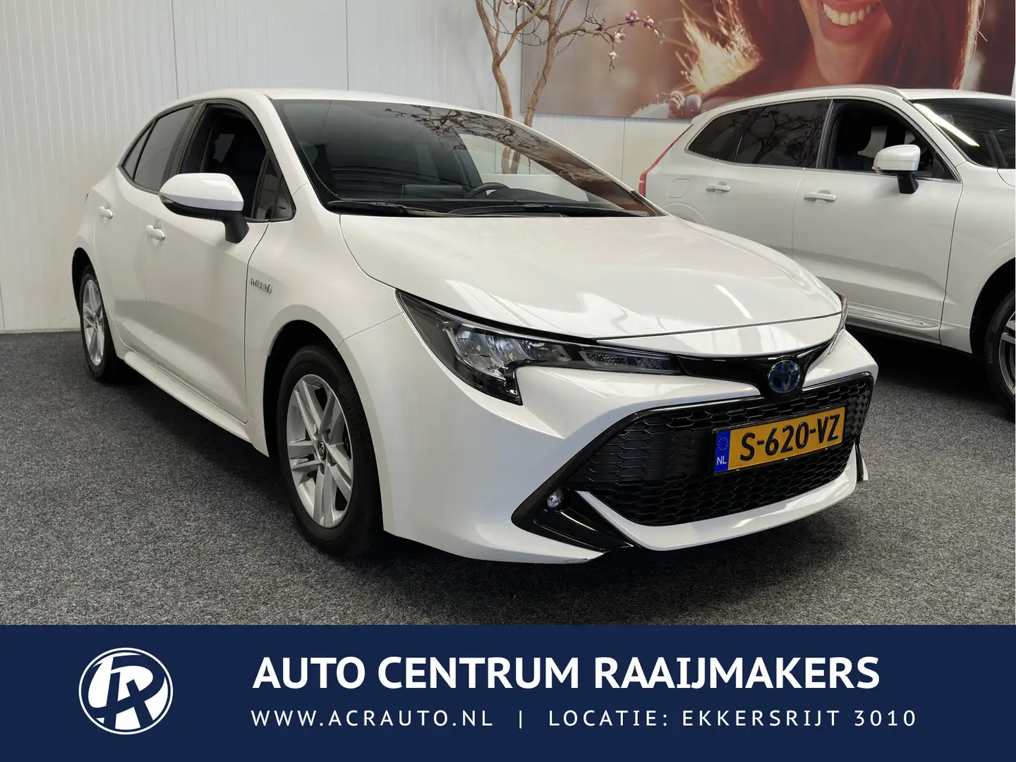Toyota Corolla 1.8 HYBRID CRUISE CONTROL CLIMATE CONTROL RIJSTROO Wit - 1
