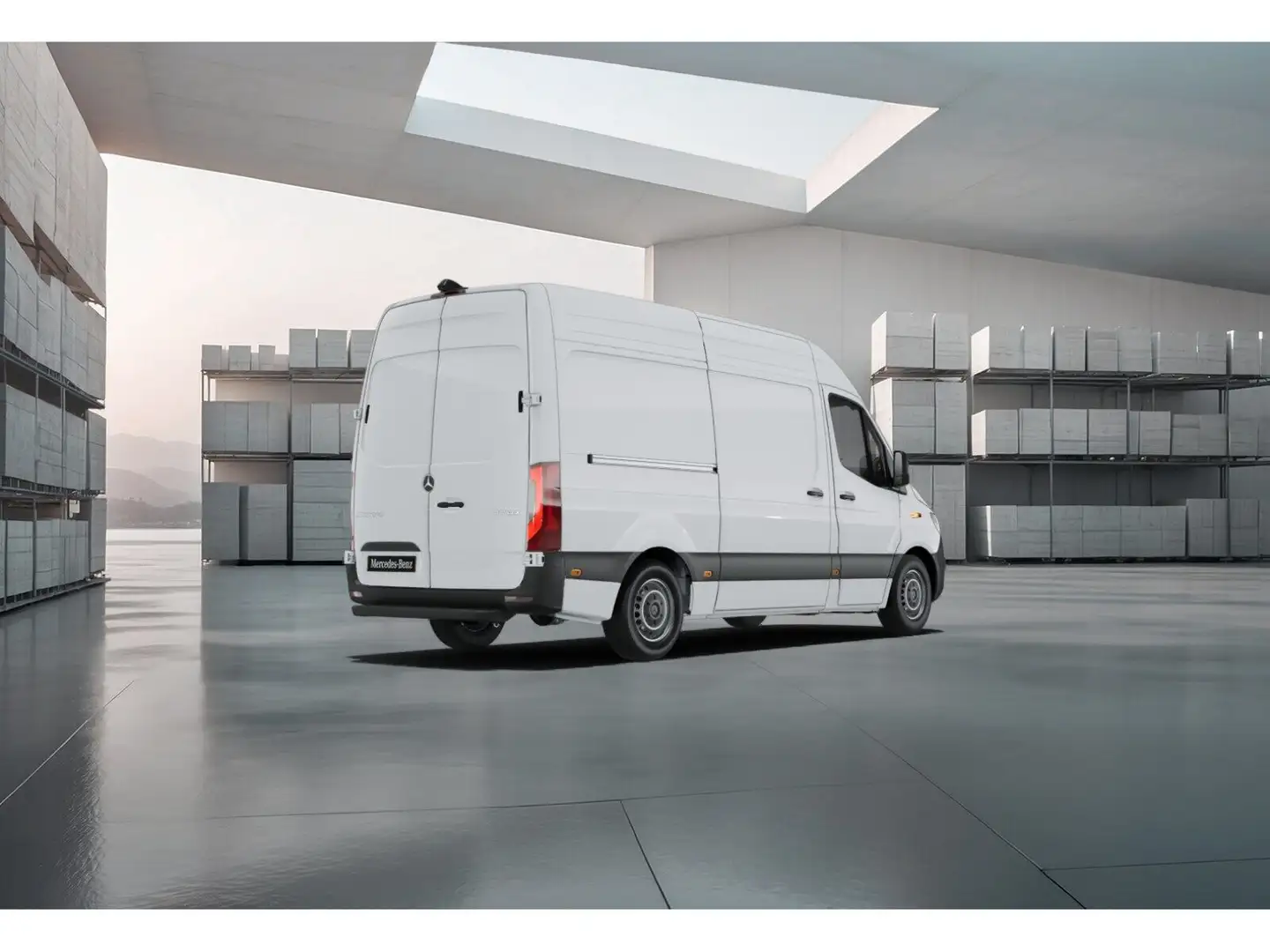 Mercedes-Benz Sprinter 317 CDI Kasten PRO L2H2 9G Klima+Kamera Weiß - 2