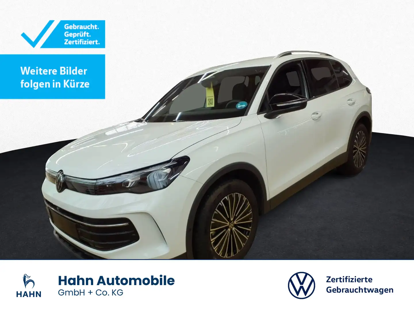 Volkswagen Tiguan 1.5eTSI DSG Goal 360° ACC AHK Matrix Navi Weiß - 1