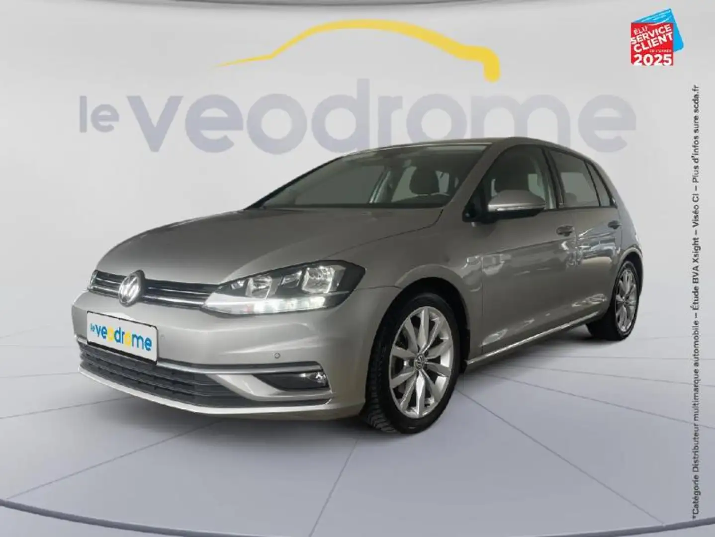 Volkswagen Golf 1.5 TSI EVO 150ch Match DSG7 Euro6d-T 5p 8cv Camer Gris - 1