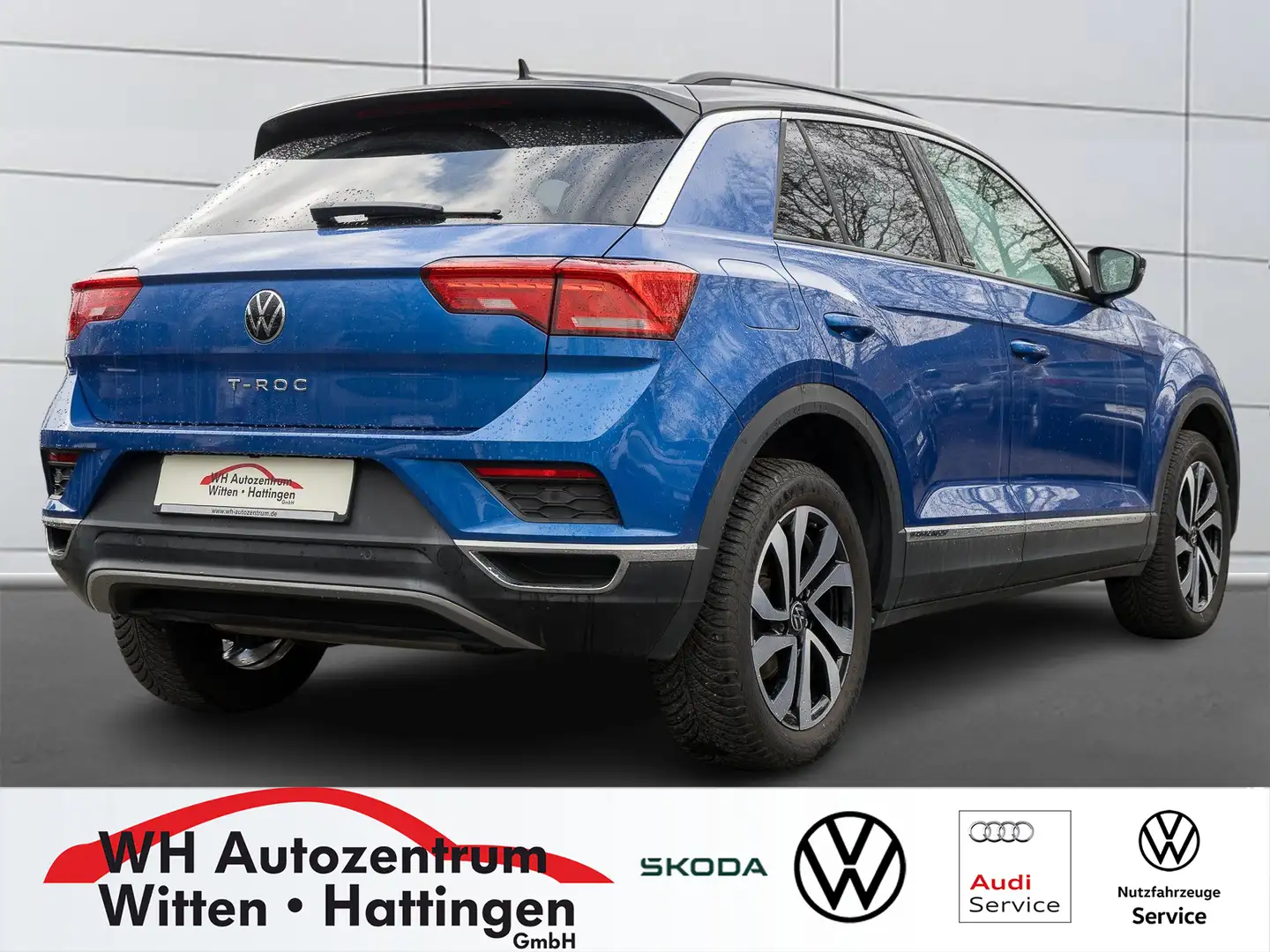 Volkswagen T-Roc 1.5 TSI Active PANORAMA NAVI REARVIEW GJ-REIFEN... Blau - 2