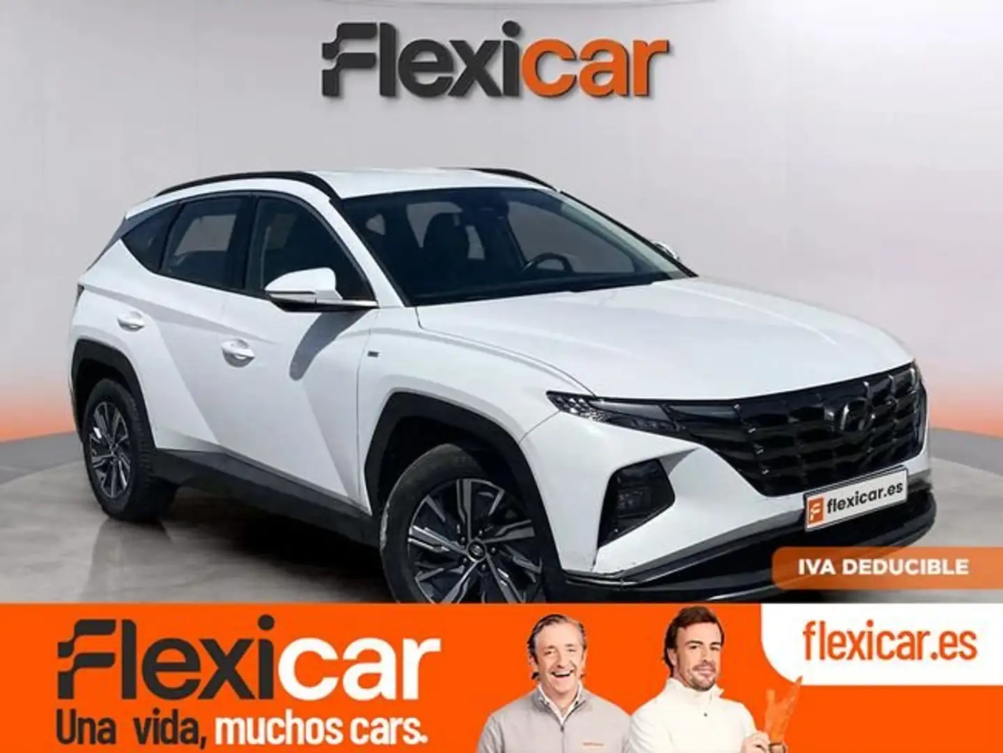 Hyundai TUCSON 1.6+CRDI+100kW+%28136CV%29+48V+Maxx+DCT Blanc - 1