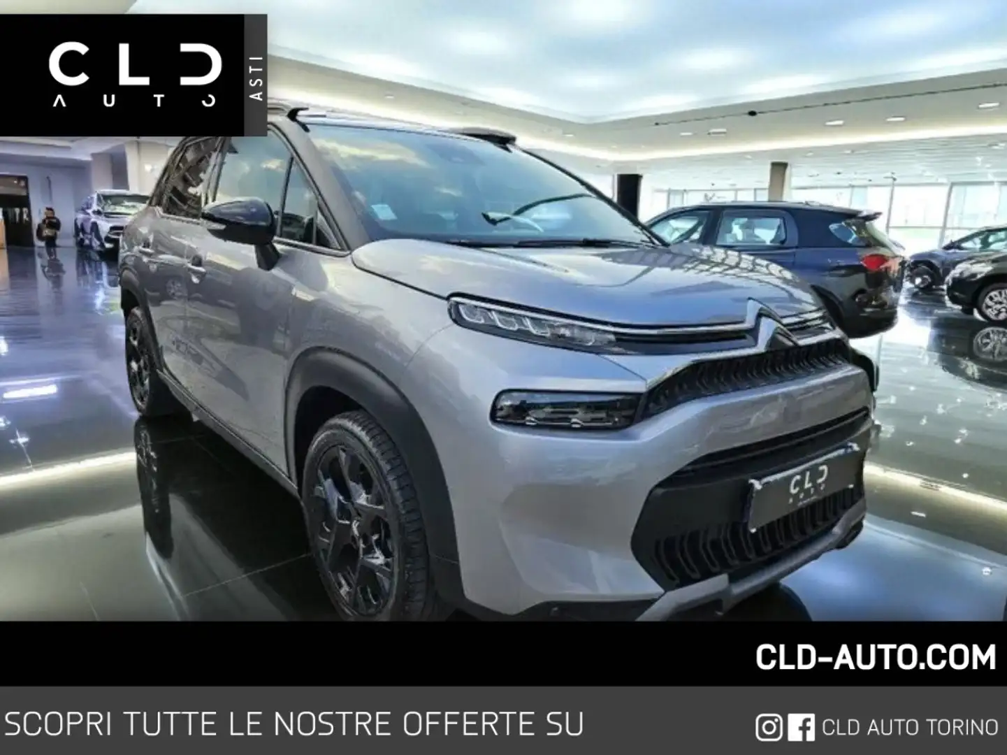 Citroen C3 Aircross 1.2 puretech 110 cv Max s&s Silber - 1