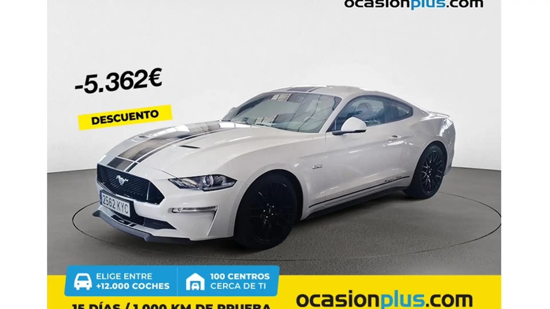 Ford Mustang Fastback 5.0 Ti-VCT GT Aut. Blanco - 1