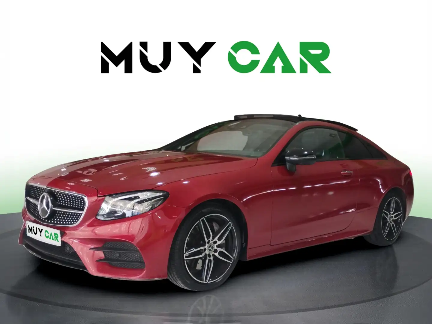Mercedes-Benz E 350 Coupé 9G-Tronic Rojo - 2