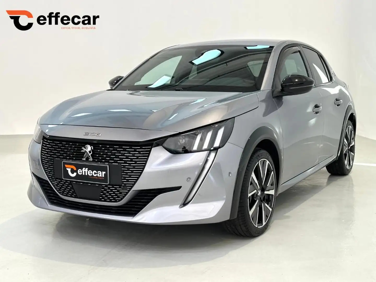 Peugeot 208 PureTech 5 porte GT NEOPATENTATI Argent - 1