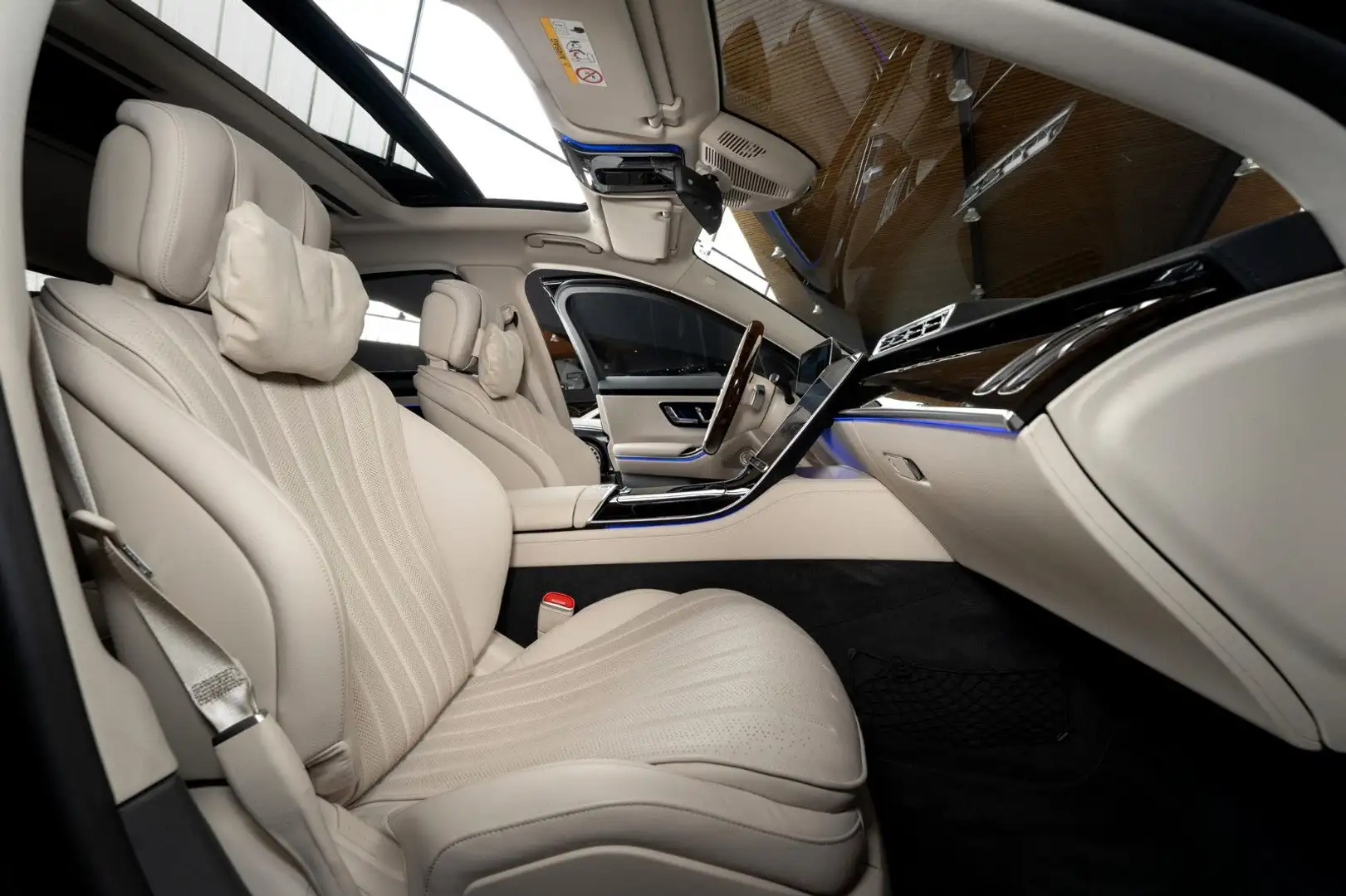 Mercedes-Benz S 580 4M LANG #1.HD #CHAUFFEUR #PANO #TRAUMHAFT Noir - 2