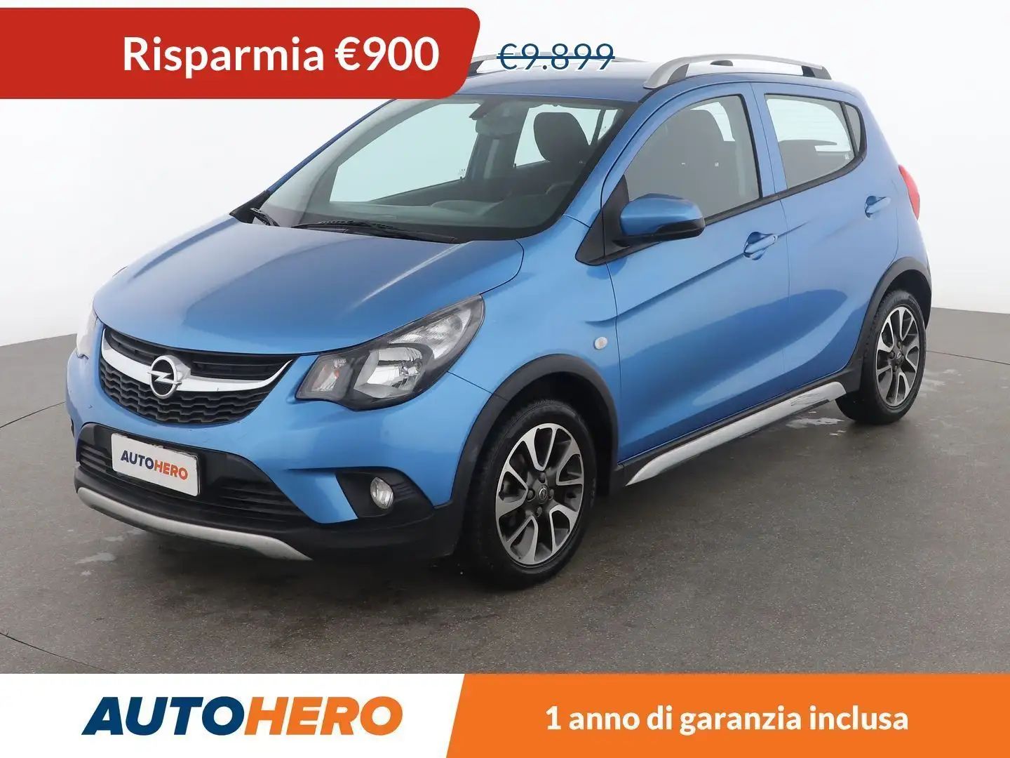 Opel Karl 1.0 Rocks 75 CV aut. Blu/Azzurro - 1
