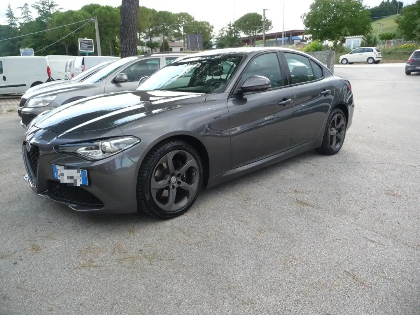 Alfa Romeo Giulia 2.2 Turbodiesel 190 CV AT8 Sprint Grigio - 2