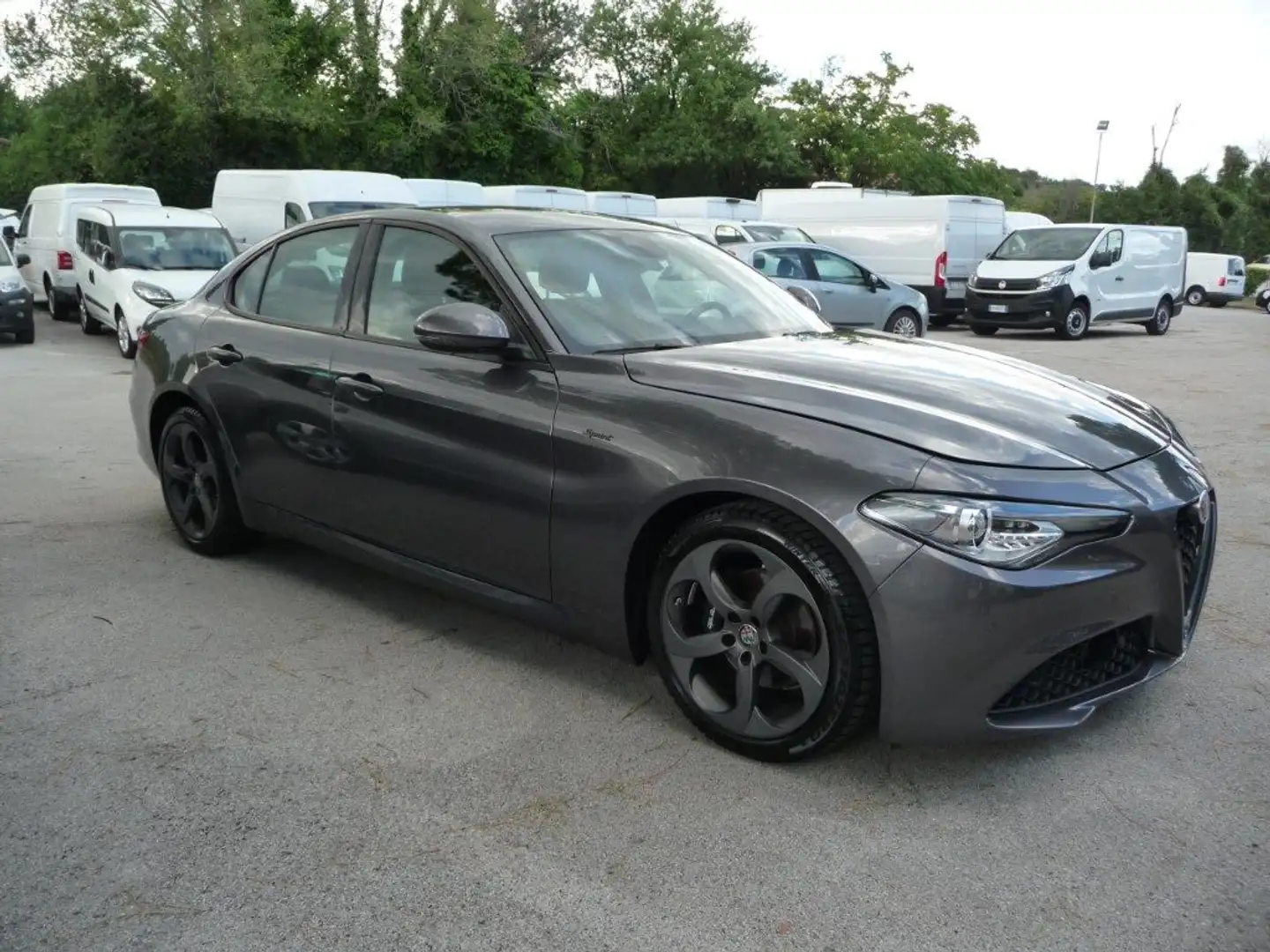 Alfa Romeo Giulia 2.2 Turbodiesel 190 CV AT8 Sprint Grigio - 1