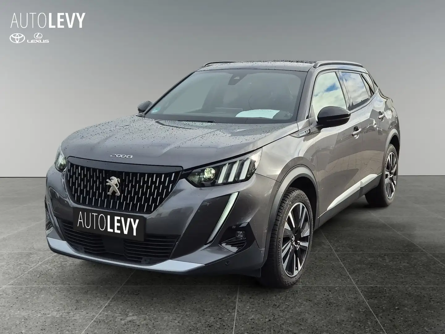 Peugeot 2008 1.2 PureTech 155 GT NAVI*RFK*SHZ'AHK*ACC*LED Gris - 2