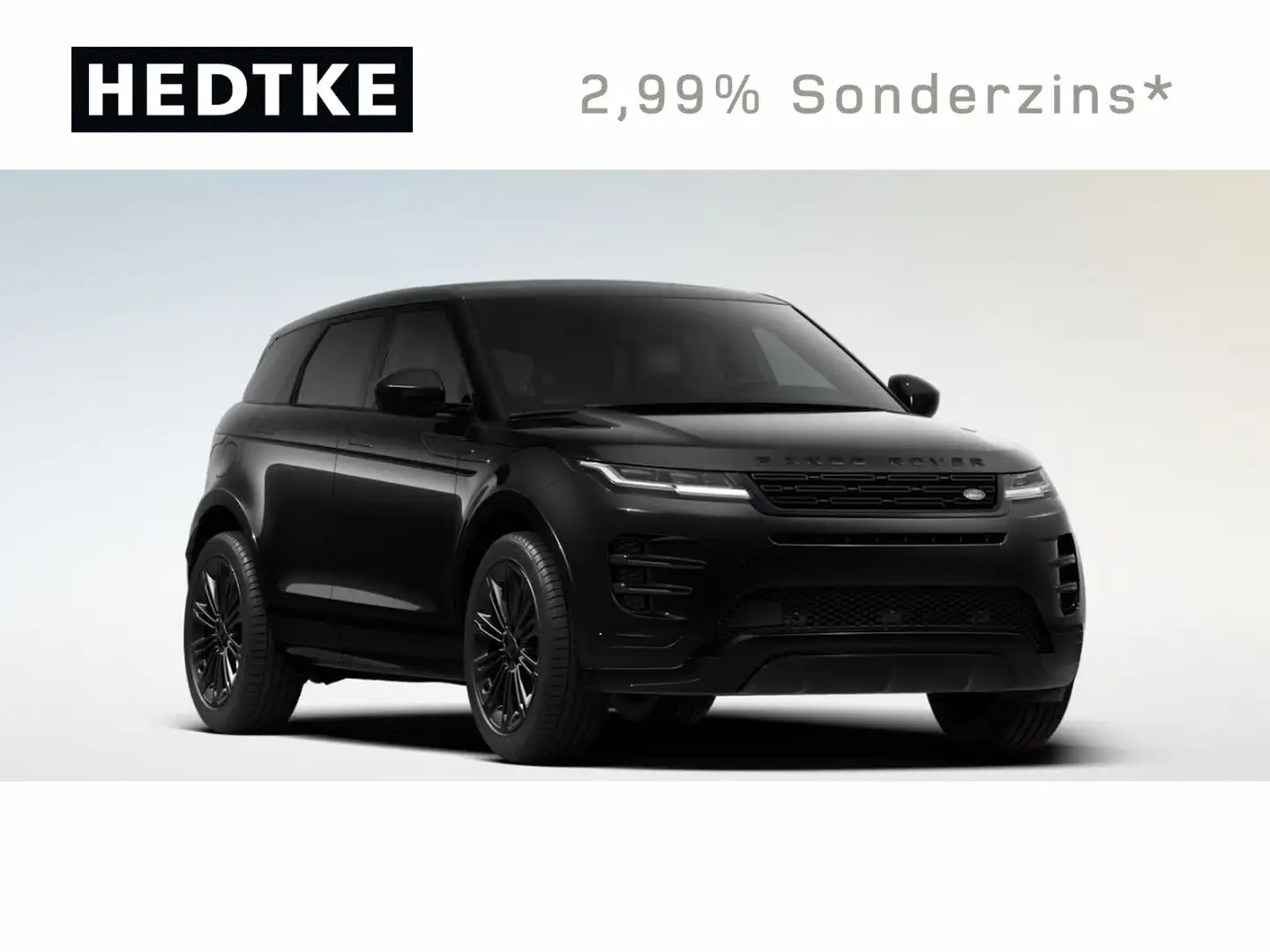 Land Rover Range Rover Evoque D200 Dynamic SE 20"+PANORAMA Zwart - 1