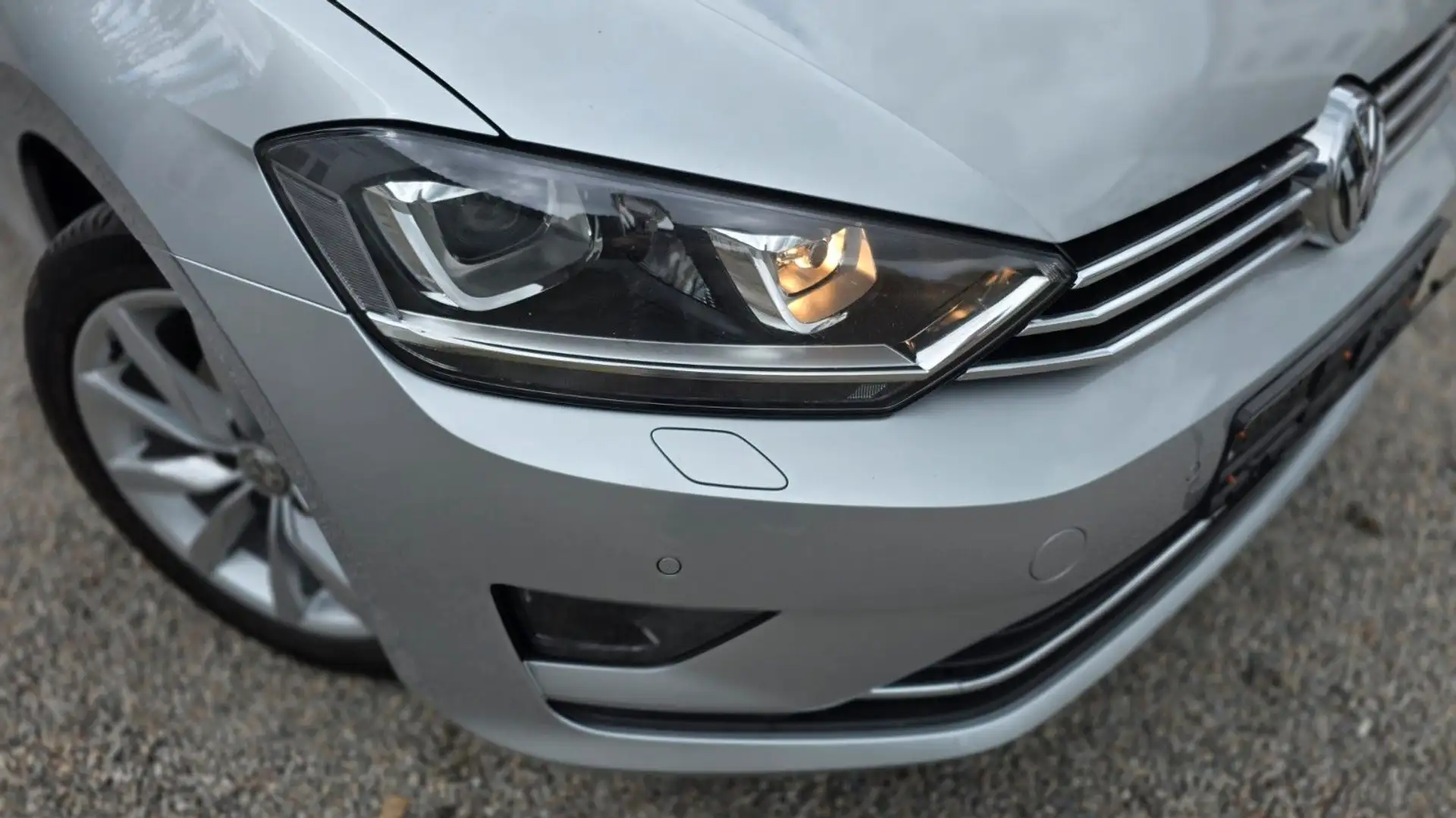 Volkswagen Golf Sportsvan VII Highline Xenon Nav Argent - 1