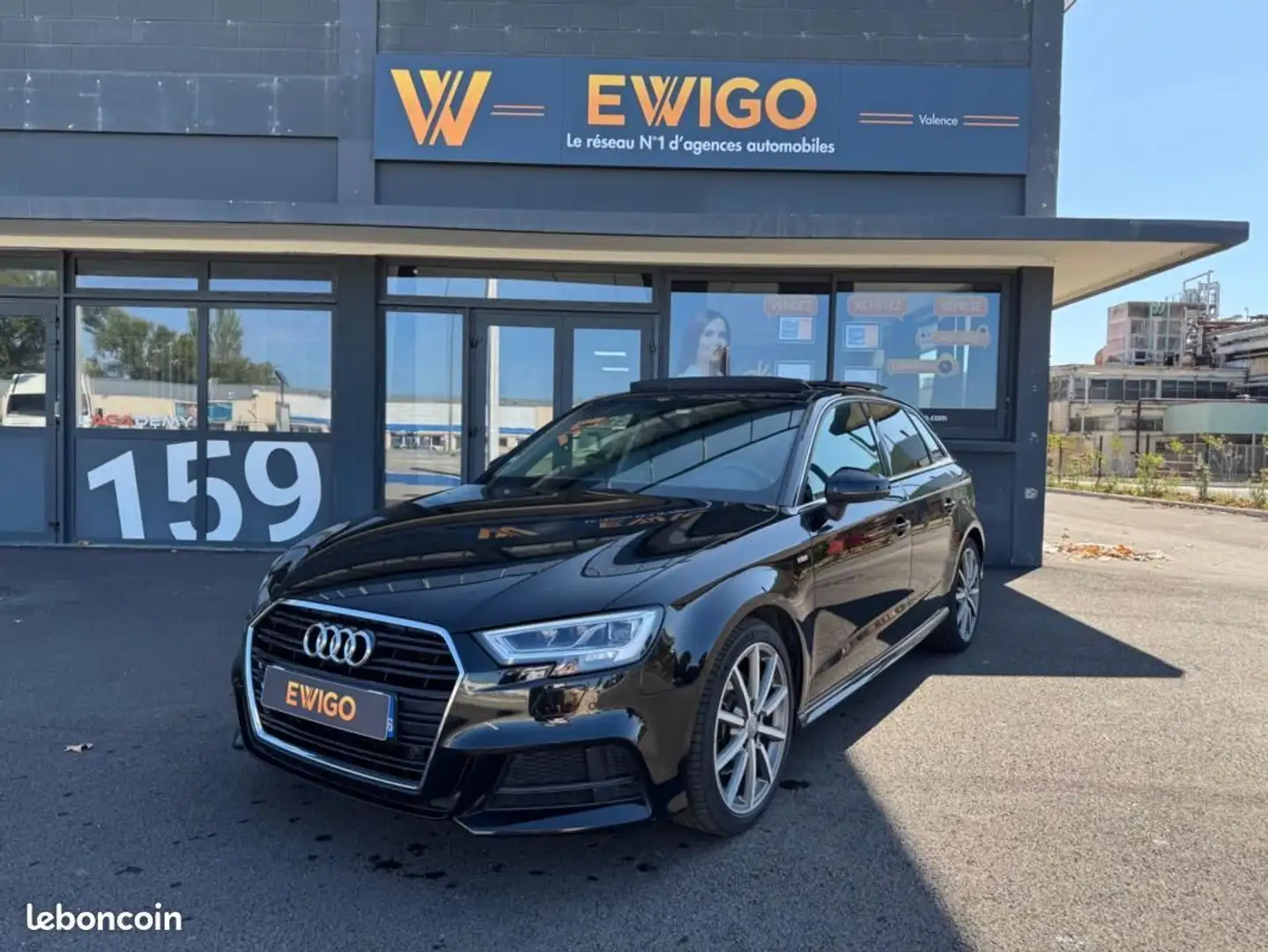 Audi A3 S-Line 2.0 TDI 150 CH ADVANCED S-TRONIC BVA Schwarz - 1