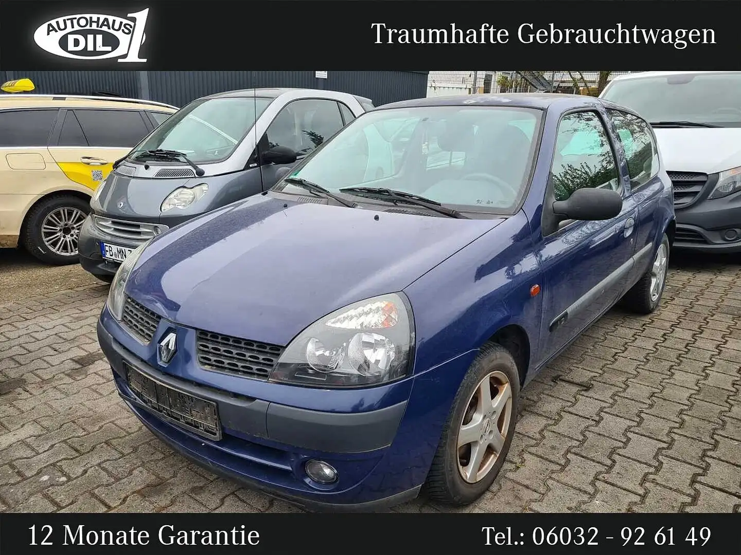 Renault Clio 3-Türer 1.2 Blau - 1