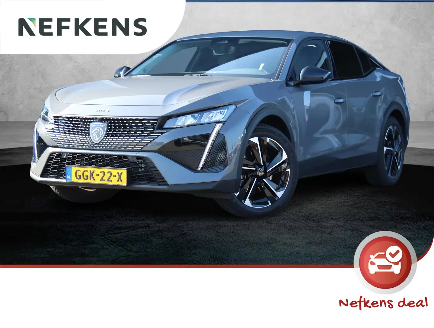 Peugeot 408 1.6 HYbrid Allure 180pk Allure | Camera | Adaptive Gris - 1