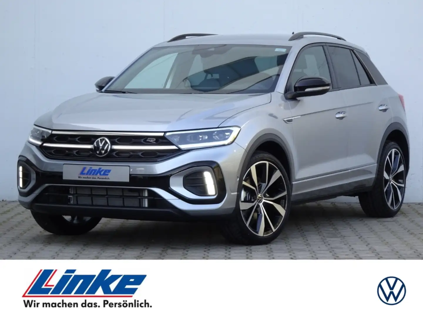 Volkswagen T-Roc R-Line 1.5 TSI DSG AHK Navi LED ACC Kamera Silber - 1