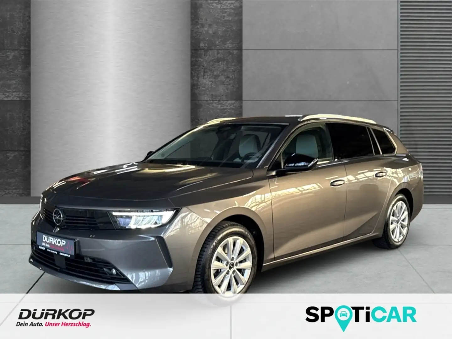 Opel Astra ST 1.2 Turbo Elegance AHK-abnehmbar Silber - 1