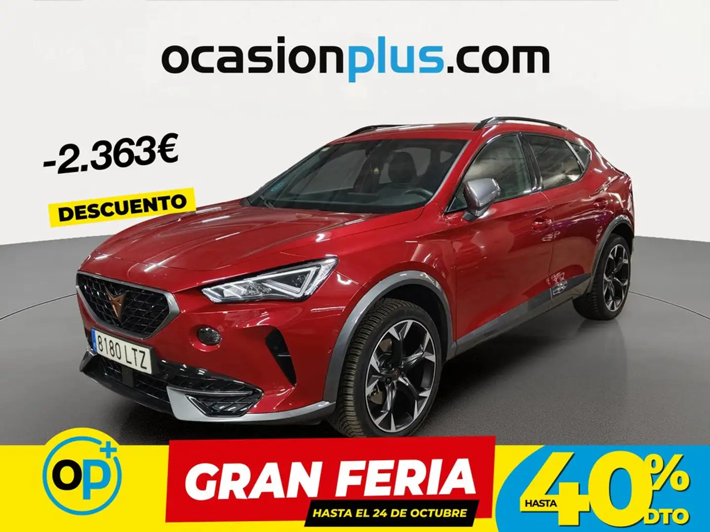 CUPRA Formentor 2.0 TSI 190 DSG 4Drive Rojo - 1