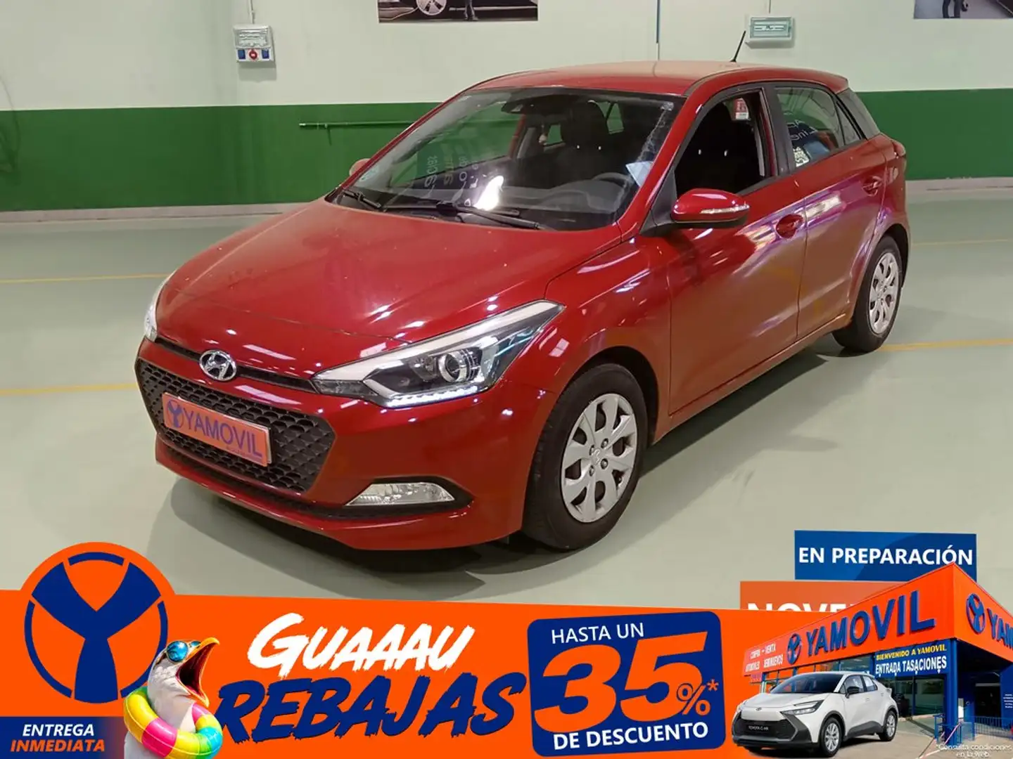 Hyundai i20 1.2 Klass Rojo - 1