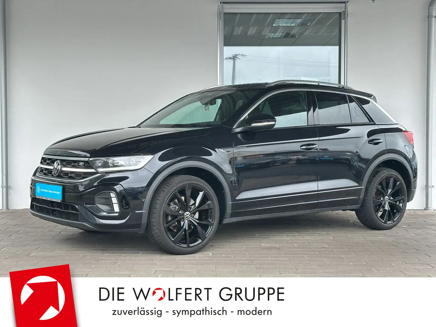 Volkswagen T-Roc R-Line 1.5 TSI DSG AHK RFK MATRIX ACC NAVI Noir - 1