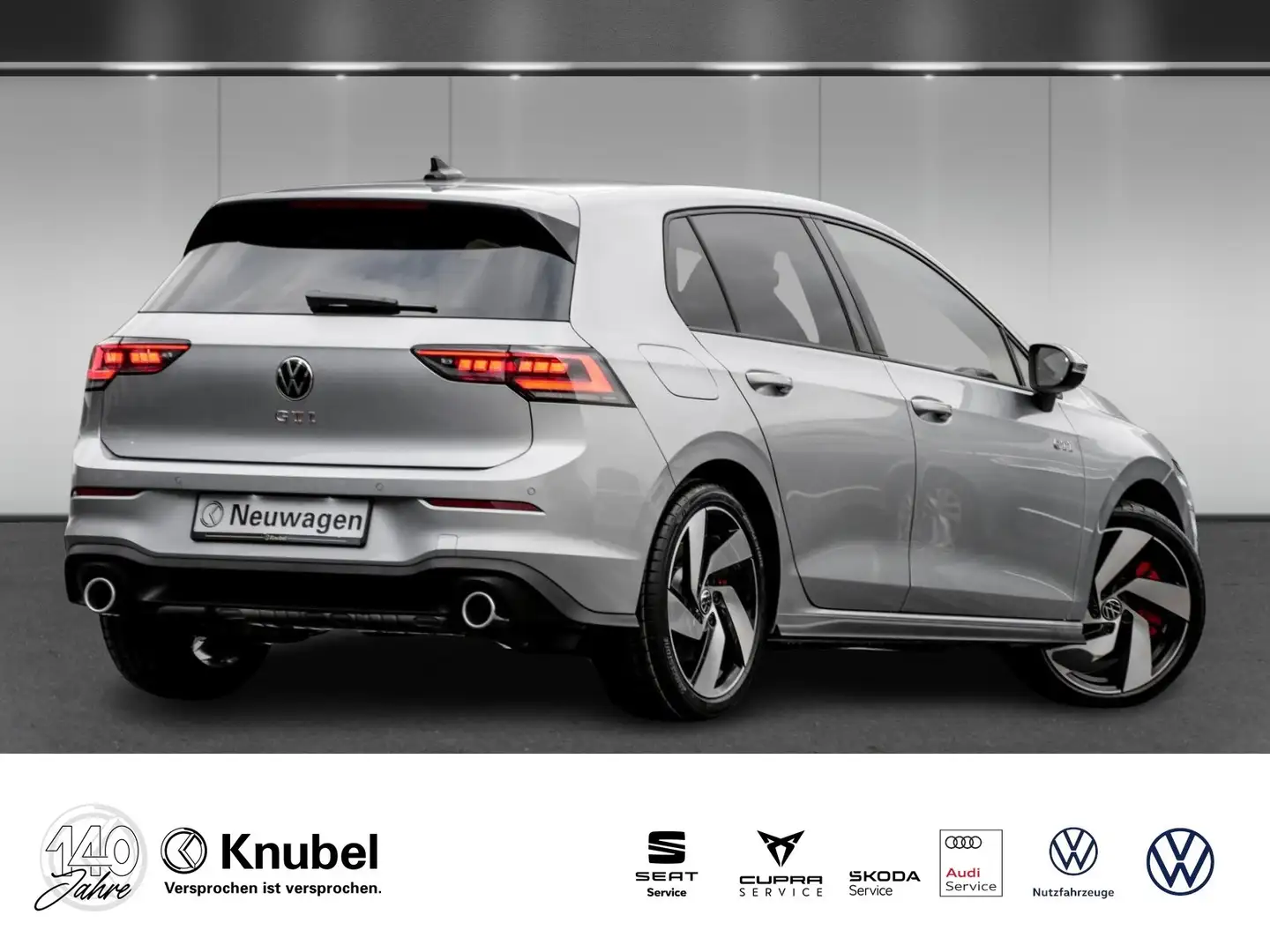 Volkswagen Golf VIII GTI 2.0 TSI IQ.Light*Nav*AHK*HuD*ACC*Kamera Silber - 2