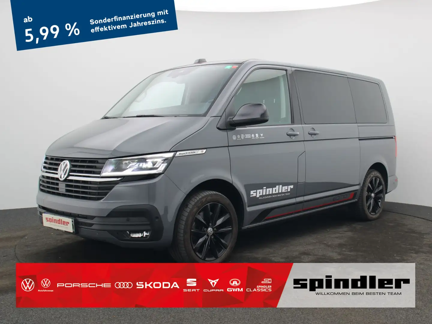 Volkswagen T6.1 Multivan Comfortline 2,0 l 150 kW TDI SCR 4 Gris - 1