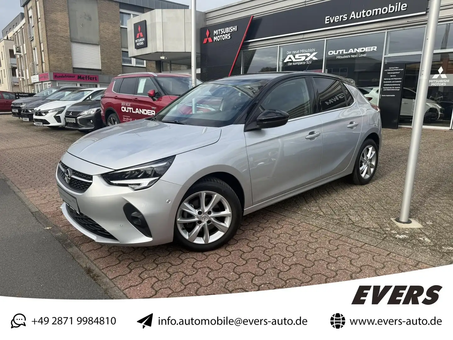 Opel Corsa 1.2 Elegance Automatik *LED*SHZ*dig. Cockp Plateado - 1