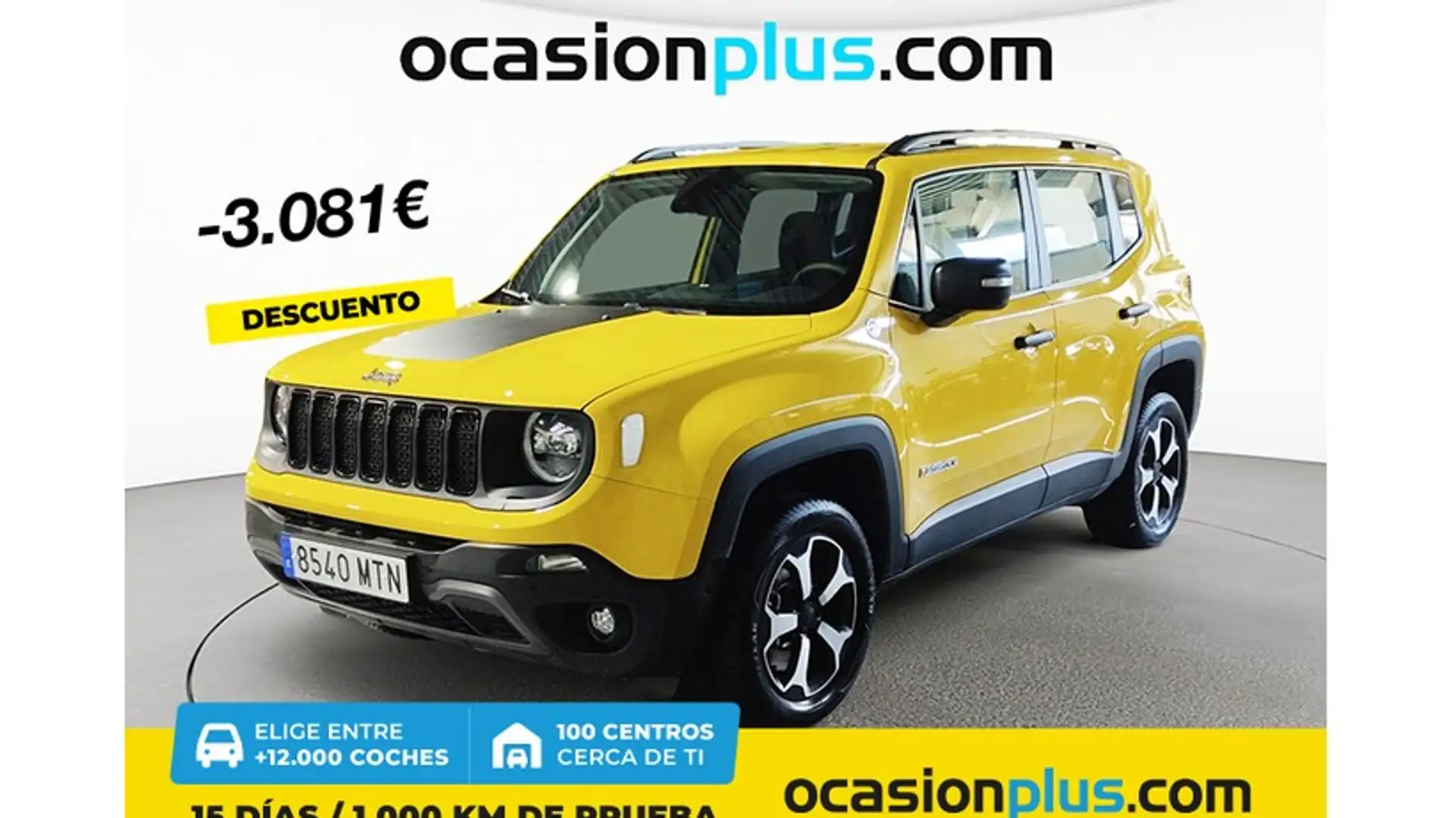 Jeep Renegade 1.3 PHEV Trailhawk 4x4 Aut. 240 Amarillo - 1