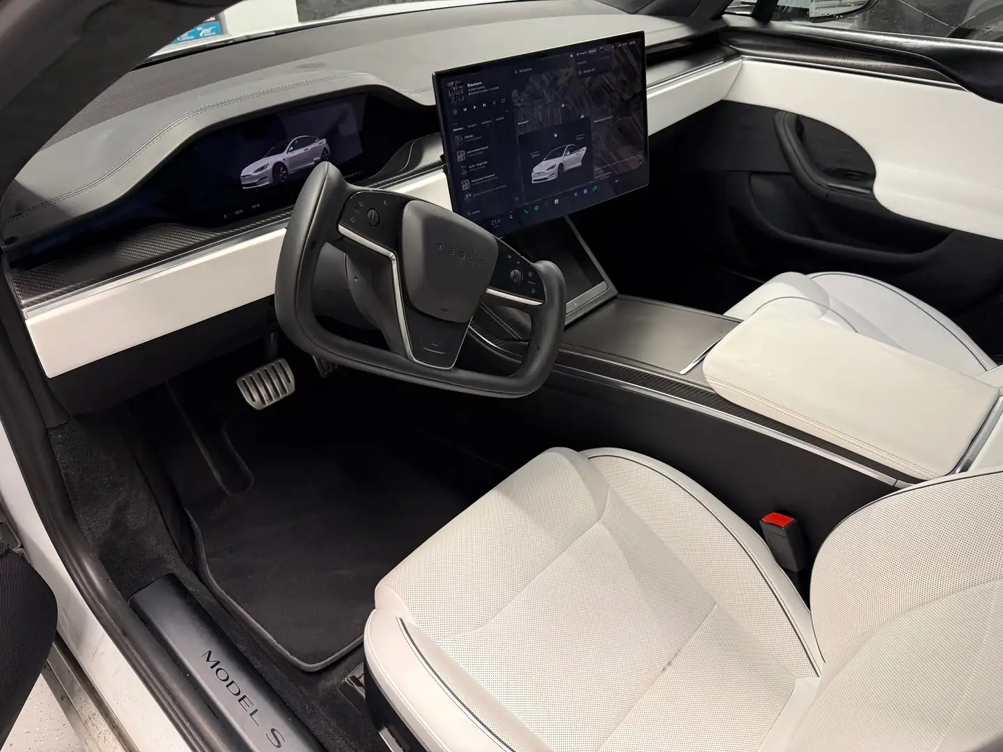 Tesla Model S Model S Plaid 100kWh Weiß - 2