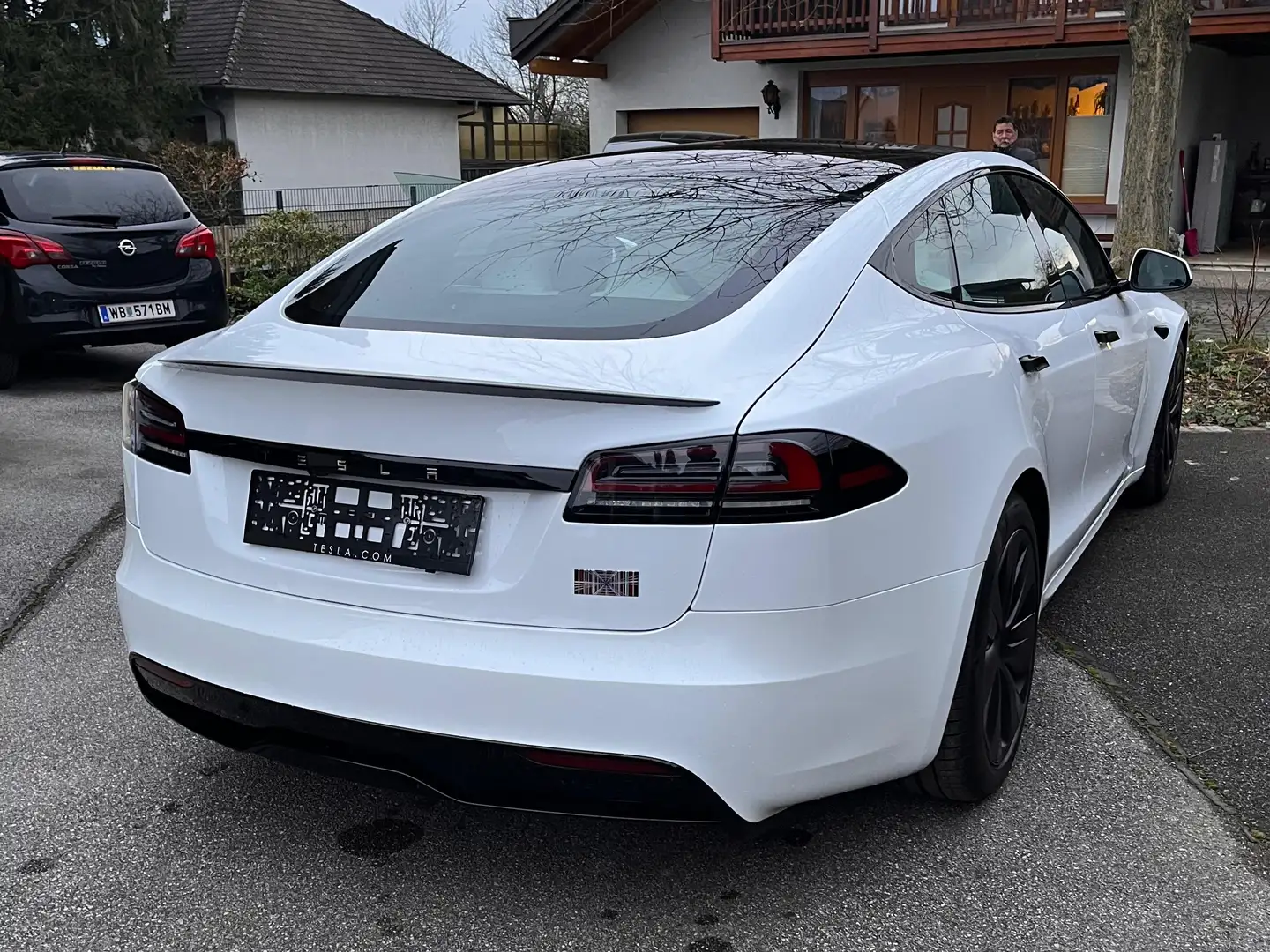 Tesla Model S Model S Plaid 100kWh Weiß - 1
