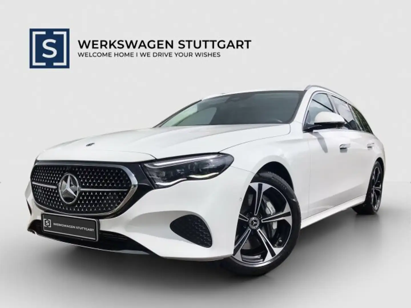 Mercedes-Benz E 300 E 300 T de Avantgarde AHK Distronic Memory NP80 Weiß - 1