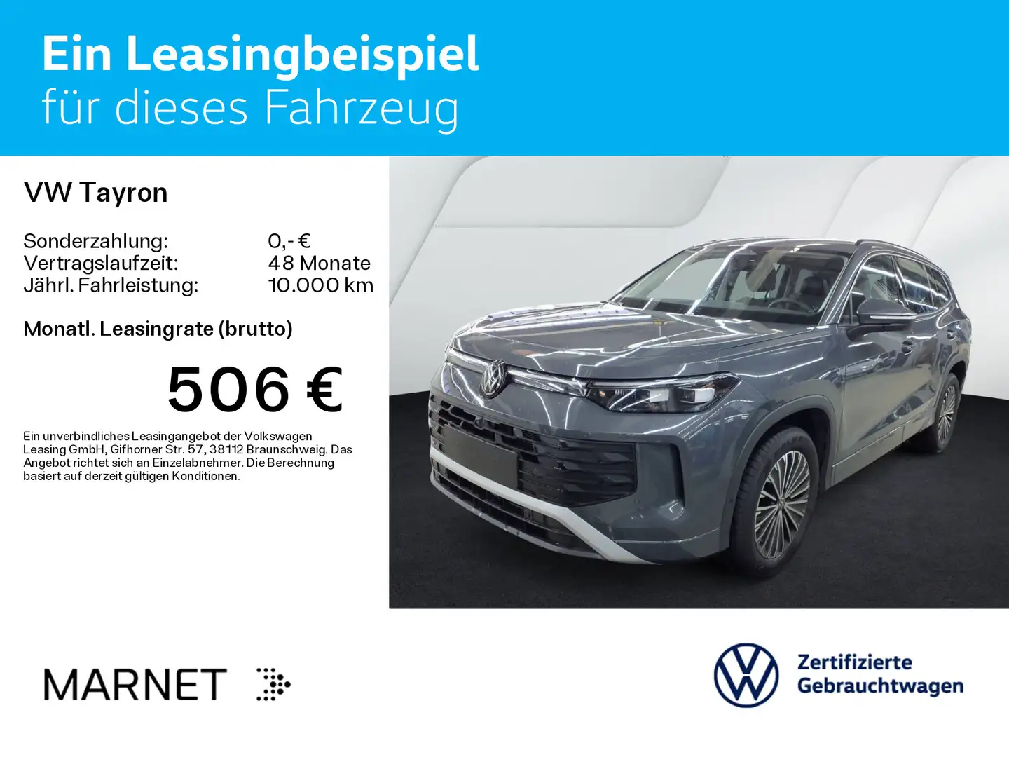 Volkswagen Tayron 2.0 TDI DSG 4Motion Life*7-SItzer*IQ.LIGH Gris - 2