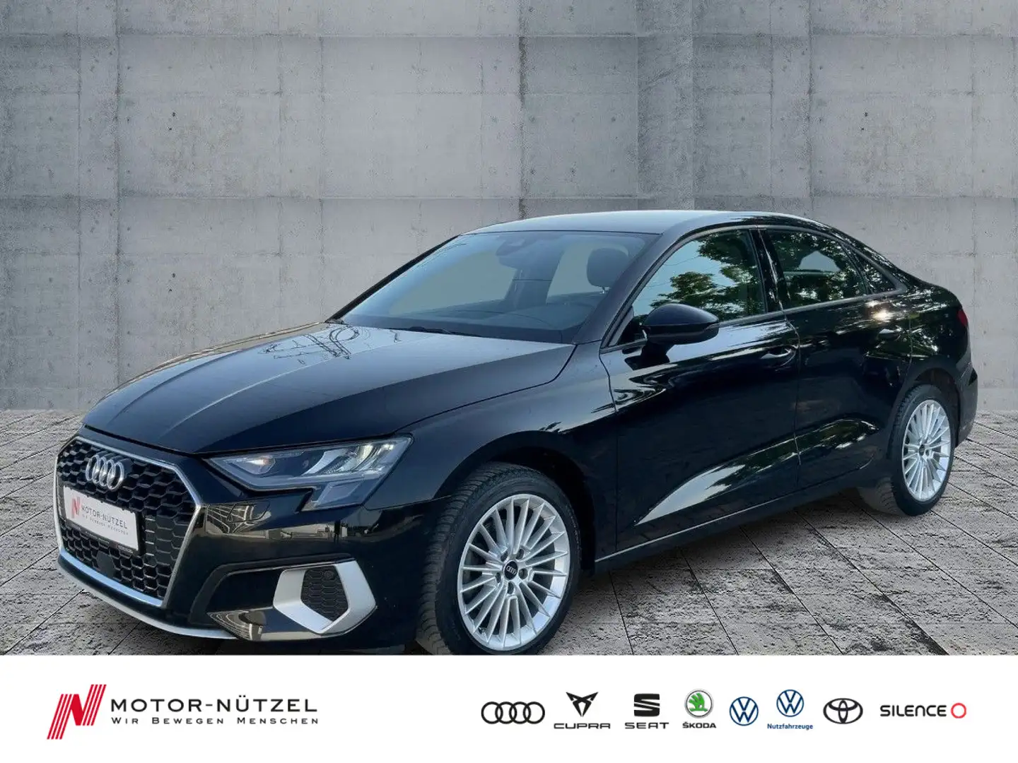 Audi A3 30 TFSI ADVANCED LED+NAV+GRA+SHZ+VC Schwarz - 1