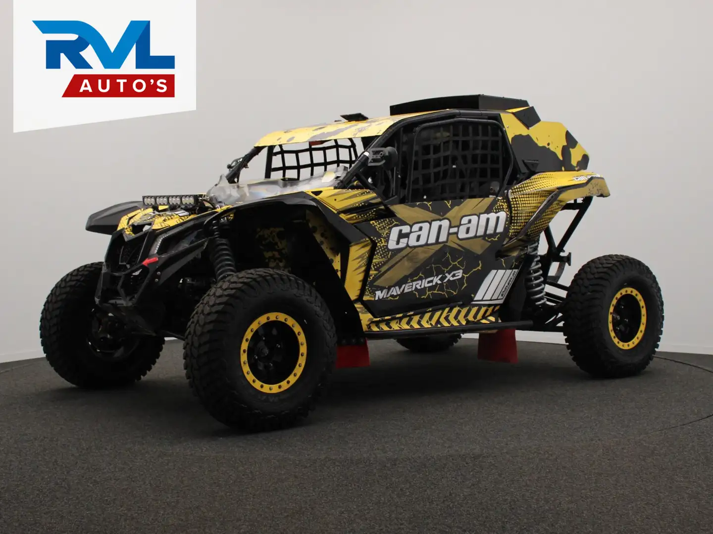Sonstige Marken can-am Maverick X3 Turbo *RALLY SPECS* FFSA Roll Cage Ext Schwarz - 2