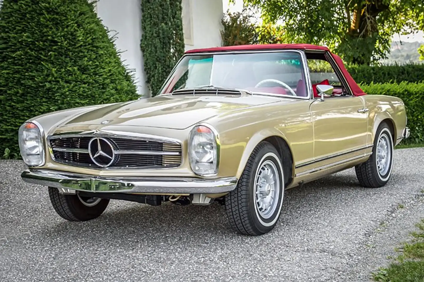 Mercedes-Benz SL 280 "Pagode" Cabriolet (matching numbers) Gold - 1