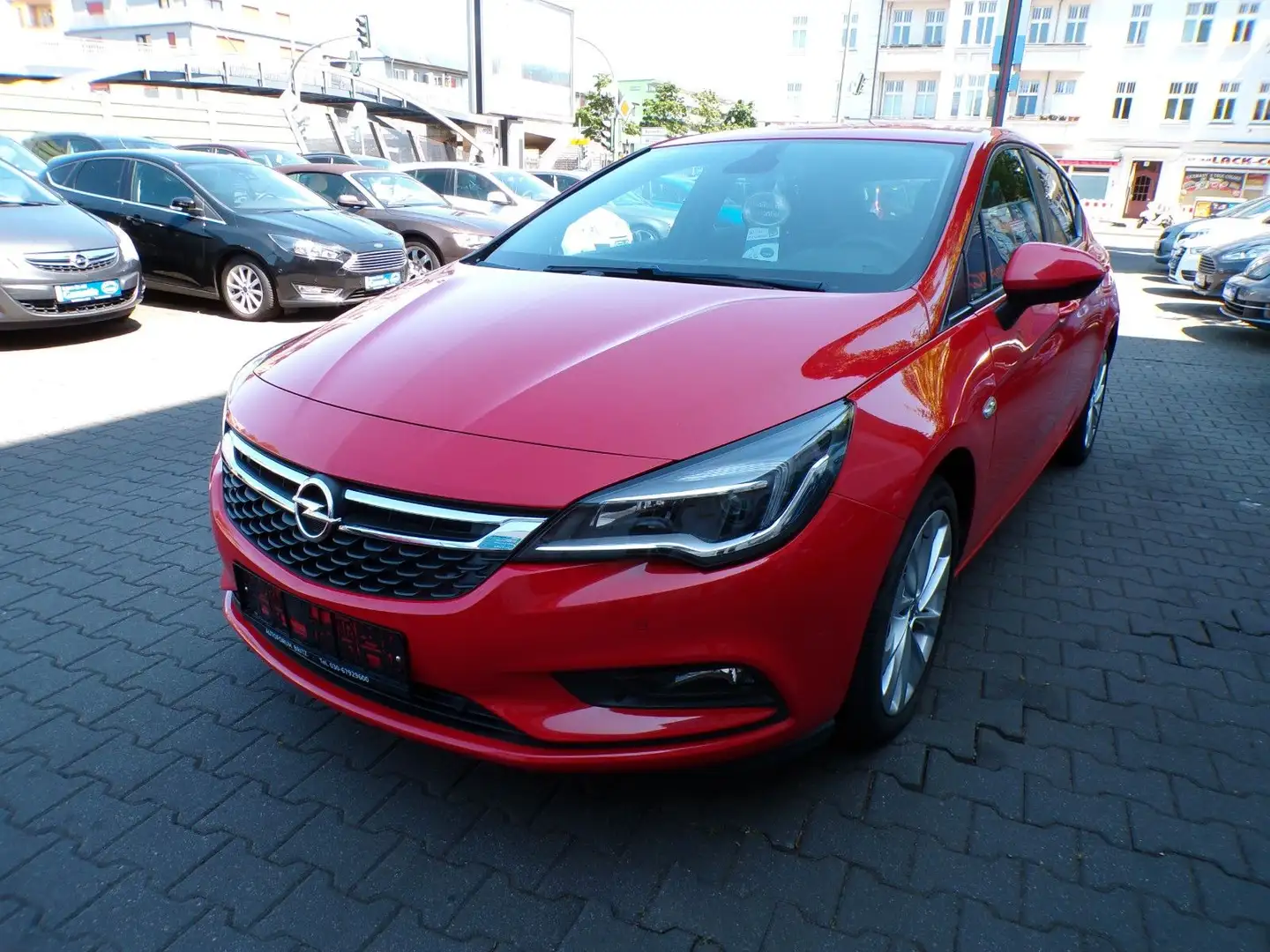 Opel Astra 1.4 Turbo 120 Jahre 92kW S/S Rot - 1