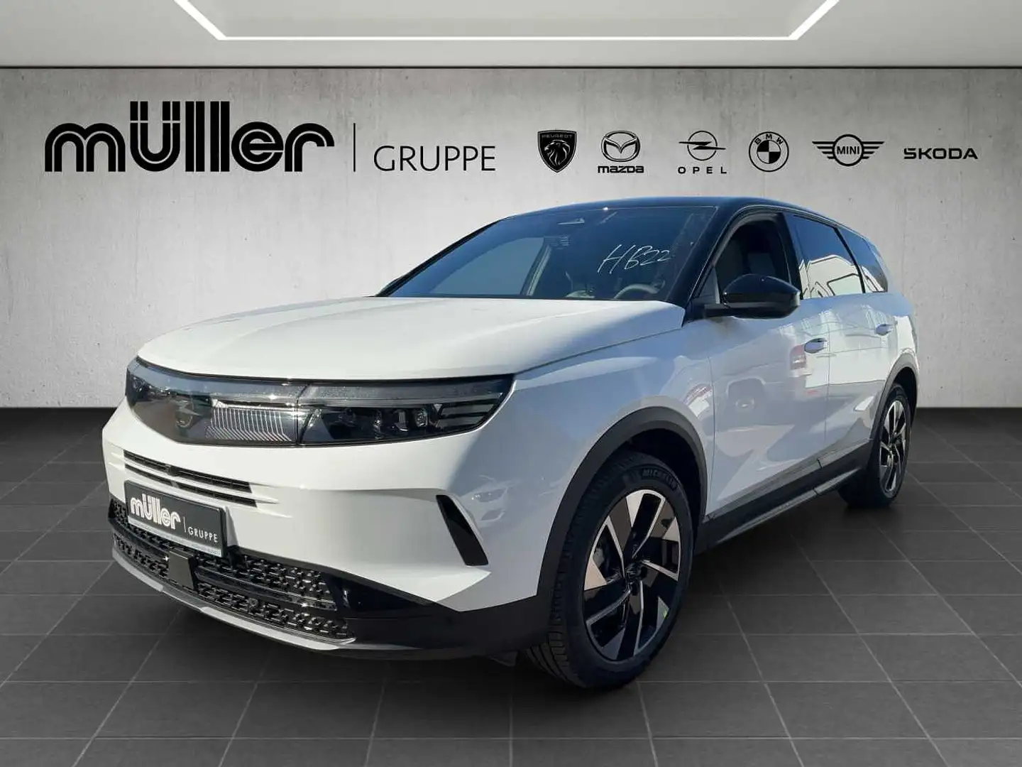 Opel Grandland 1.2 DI Hybrid 48 V Automatik GS Weiß - 1