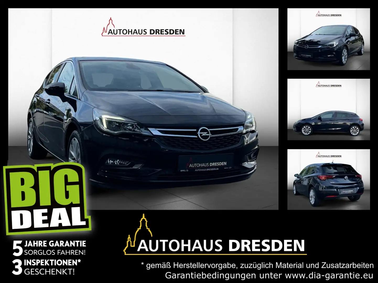 Opel Astra K 1.4 Turbo 120 Jahre Winterp.KLIMA Blau - 1