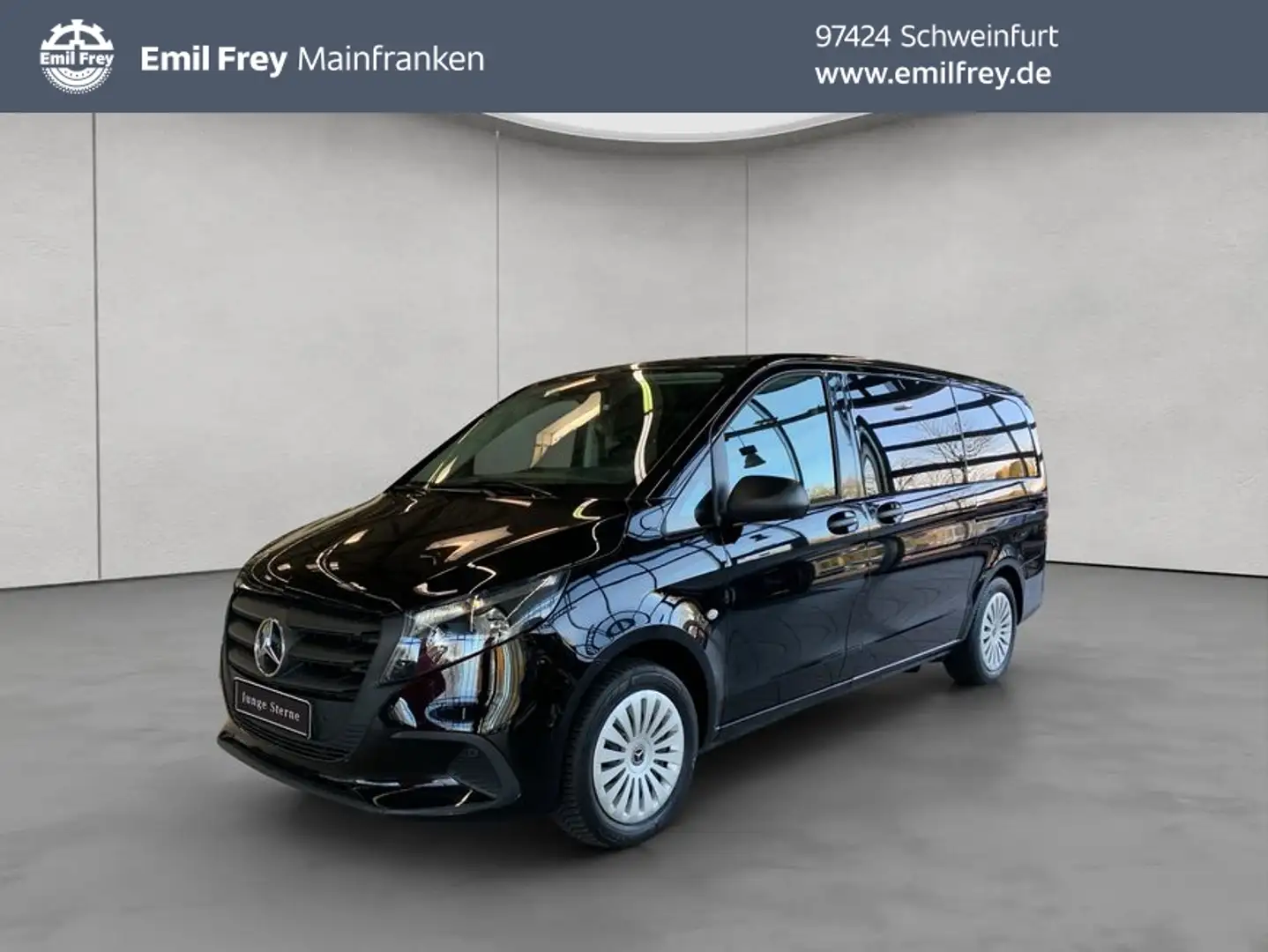 Mercedes-Benz Vito 116 Tourer 8 Sitze,2xKlima,AHK, 2 X Türe Noir - 1