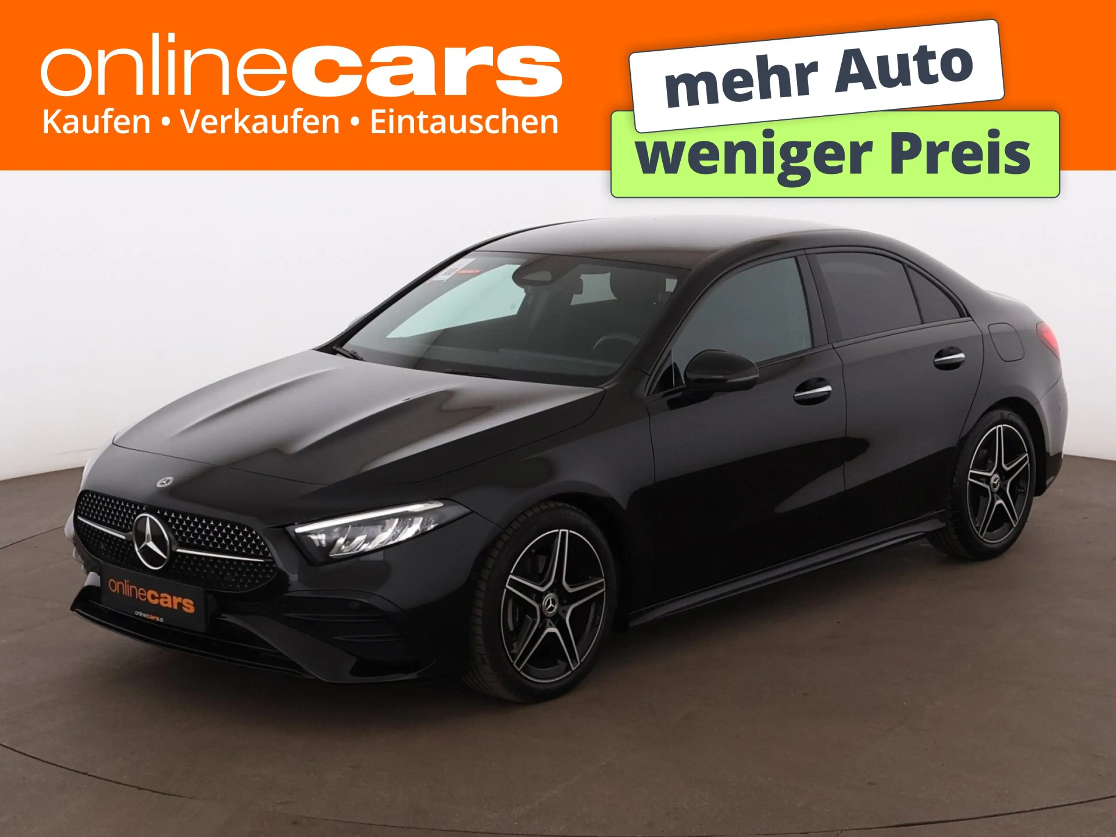 Mercedes-Benz A 180 d AMG-Line Aut LED LEDER NAVI R-CAM SITZHZG