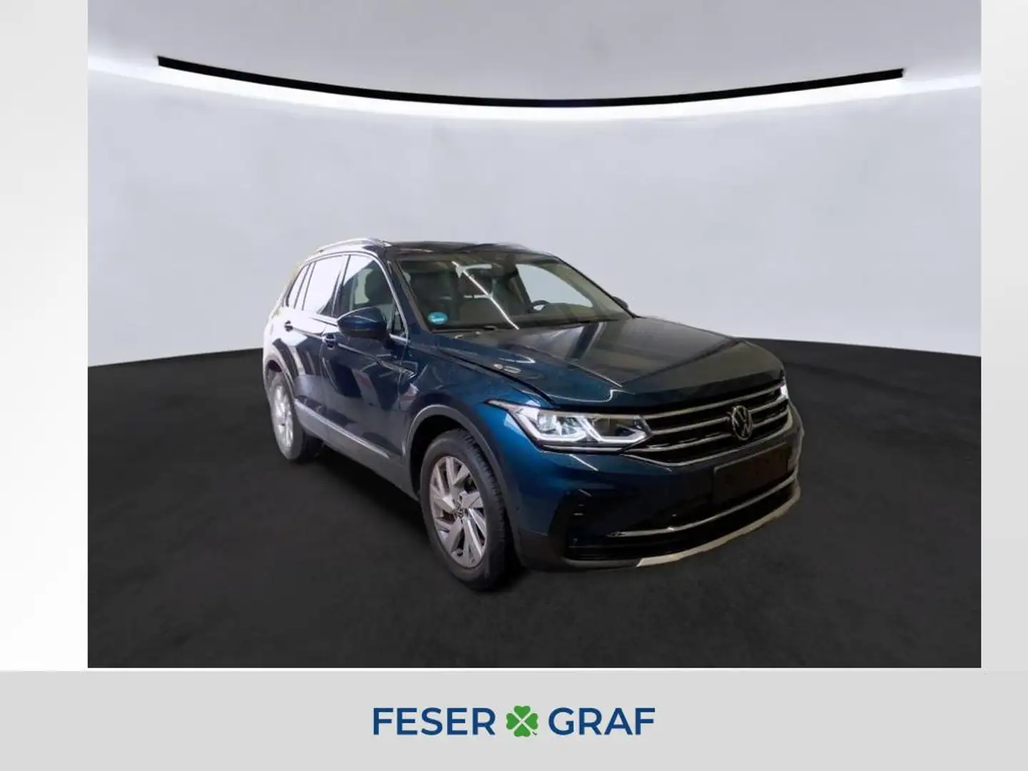 Volkswagen Tiguan Elegance 2.0 TDI 4MOTION DSG/LED/Pano/Area View/Ha Blau - 1