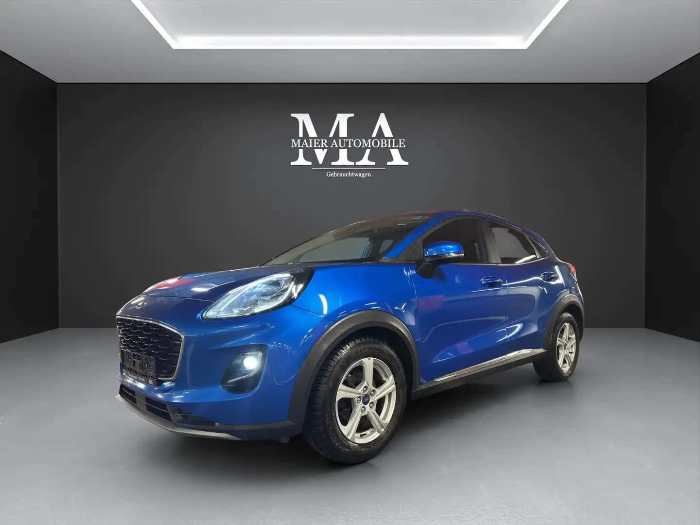 Ford Puma TITANIUM*LED*AHK*MASSAGESITZE*1.HAND*SPURHA Blau - 1