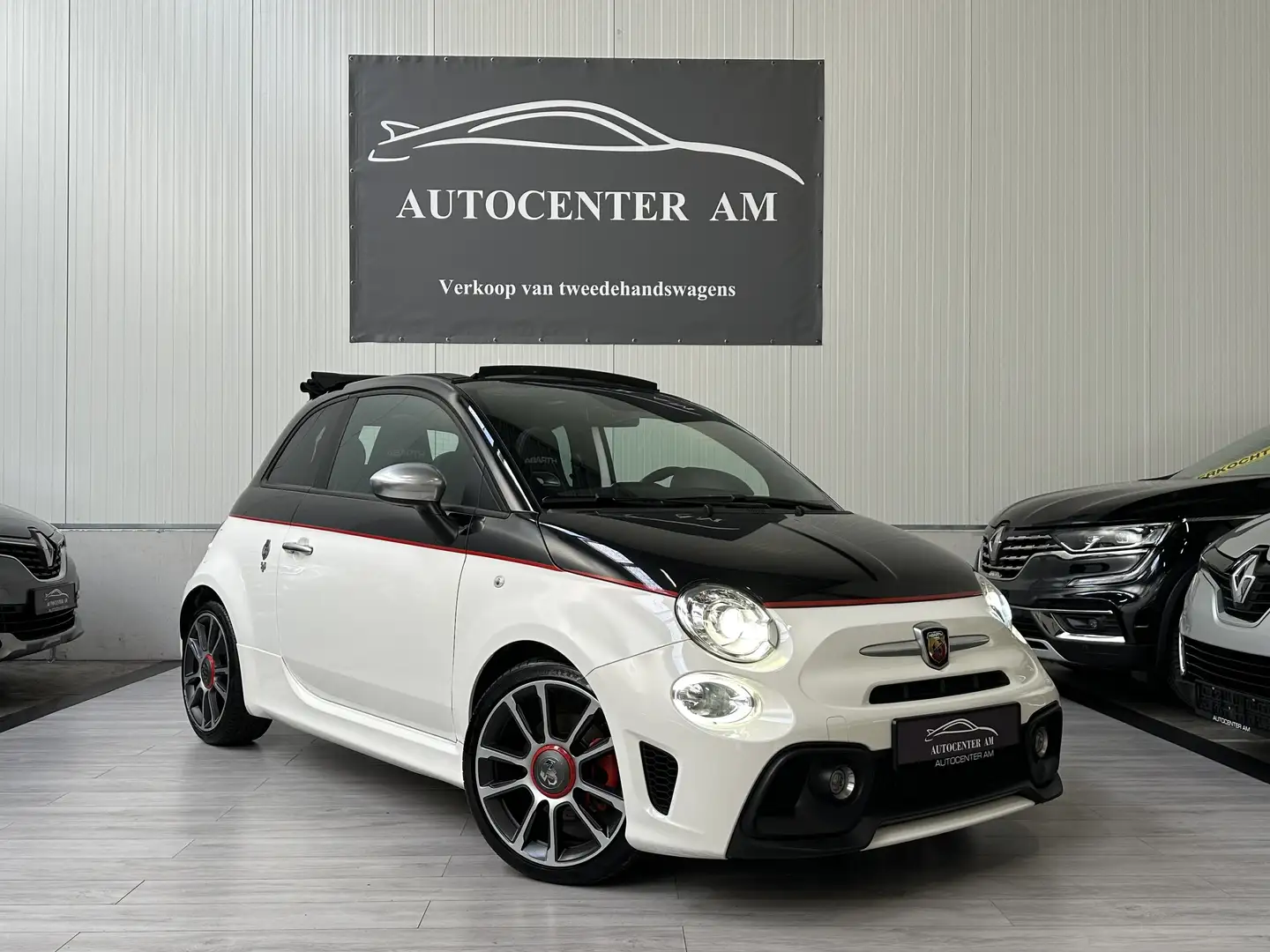 Abarth 595C TURISMO 38.000 km * BTW * BEATS * Wit - 1