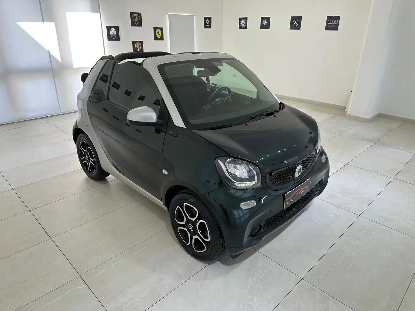 smart forTwo 70 1.0 twinamic cabrio Passion Grigio - 2