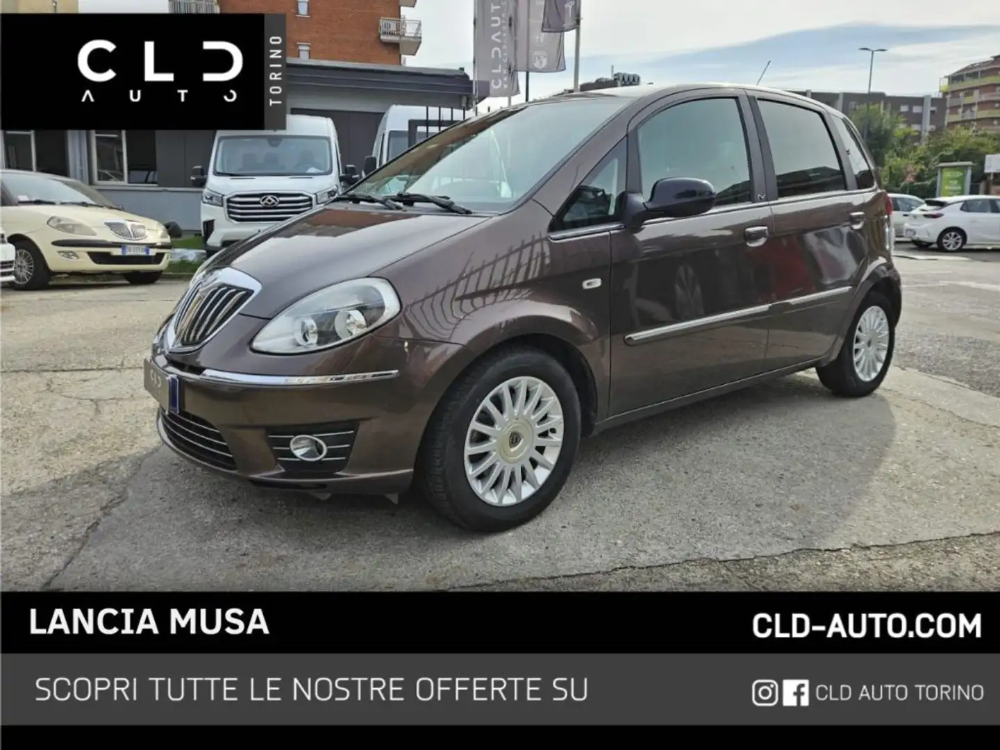 Lancia MUSA 1.3 Mjt 95 CV Marrone - 1