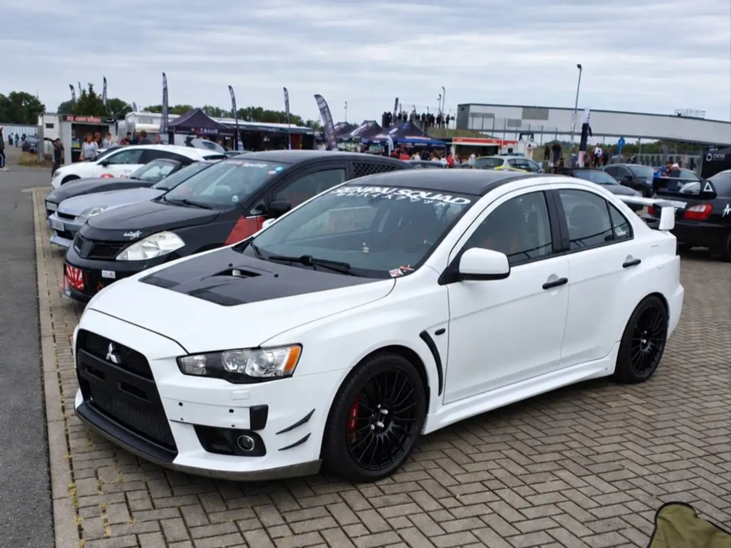Mitsubishi Lancer Evo Evolution MR Weiß - 1