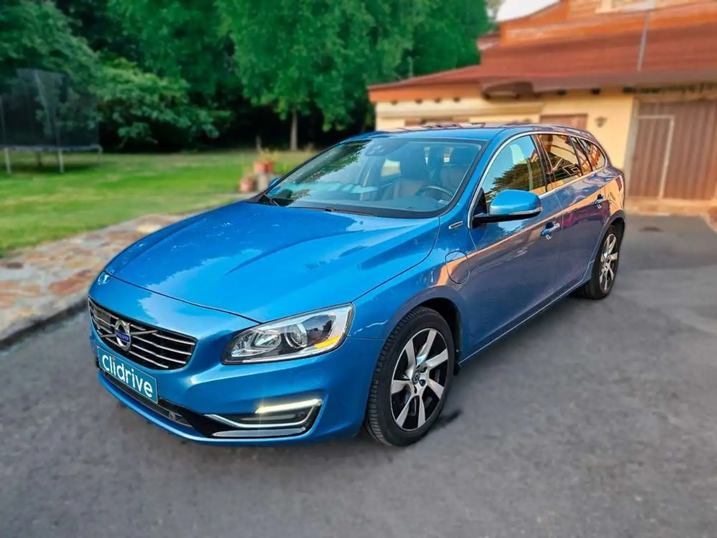 Volvo V60 2.4 D6 Híbrido AWD Auto Azul - 2