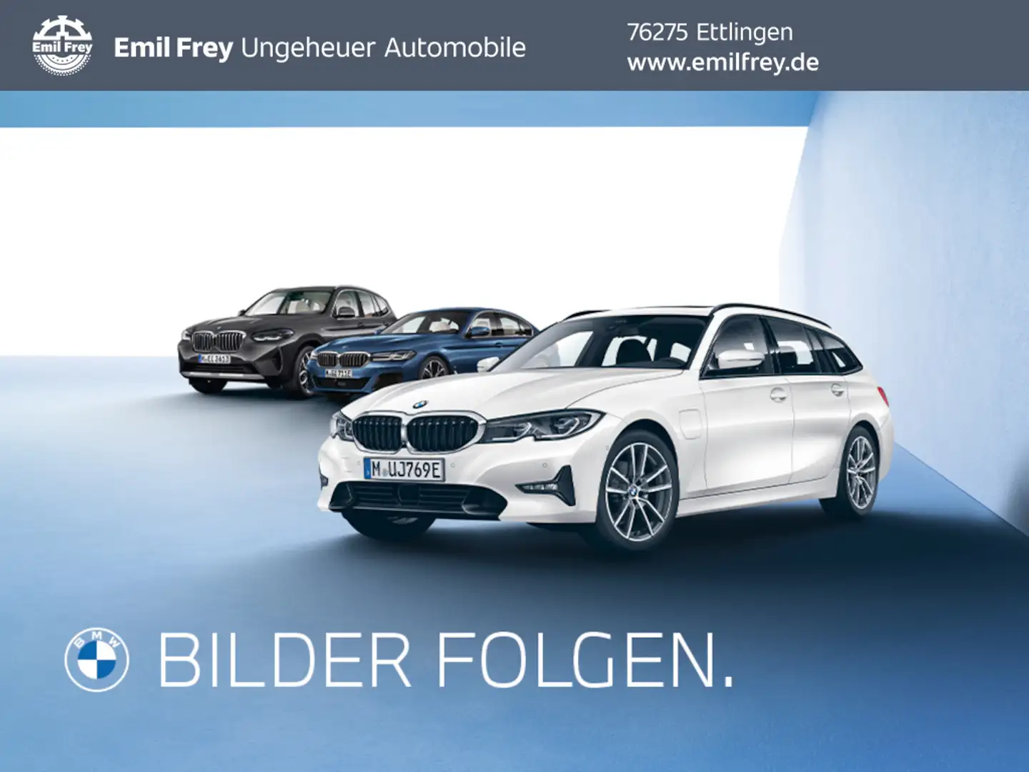 BMW 118 d Aut. Advantage LED AHK Grau - 1